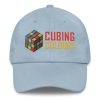 classic dad hat light blue front febe jpg