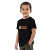 organic cotton kids t shirt black left front ae jpg