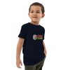organic cotton kids t shirt french navy right front cfa jpg
