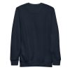 unisex premium sweatshirt navy blazer back fcfa jpg