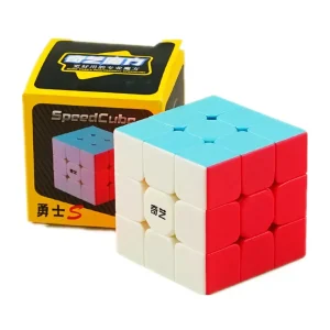 [JudyCube] QiYi Warrior S 3x3x3 Magic Cube 3x3 Speed Cube Cubo Magico Magic Cubo Professional Fidget Toys Children's Gifts